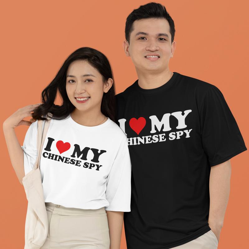 I Love My Chinese Spy Shirt, Couple T-shirt, Chinese Spy Shirt, Valentine, Top