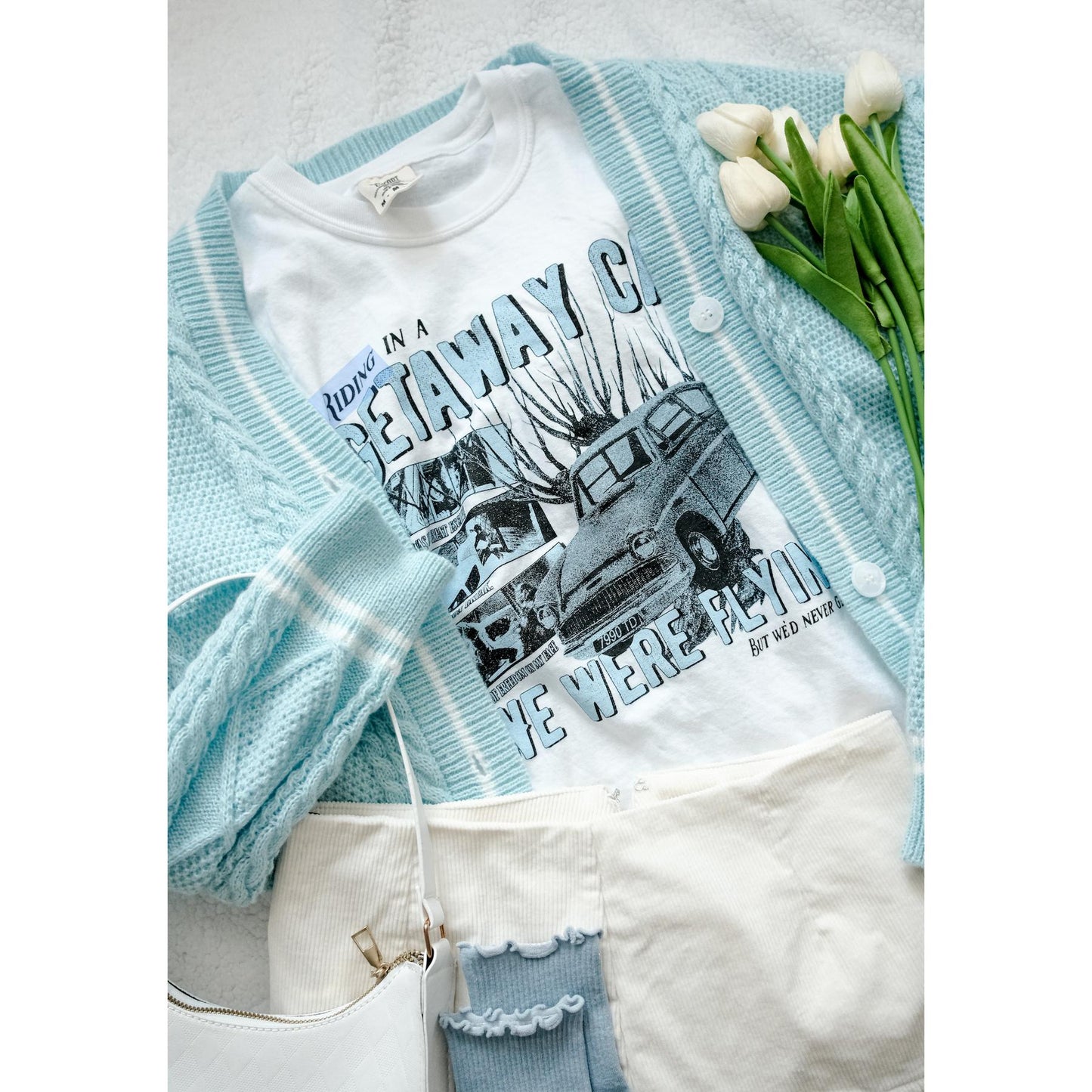 Getaway Car HPxTS Garment Dyed Tee