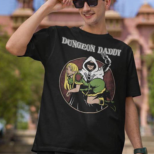 Dungeon Daddy Vintage T-Shirt, Dungeon And Dragon Shirt, Funny Dungeon Daddy Shirt, Love Dungeon Daddy Shirt