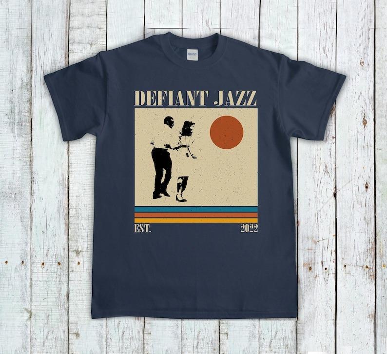 Defiant Jazz Shirt – Severance TV Series Retro Vintage Tee