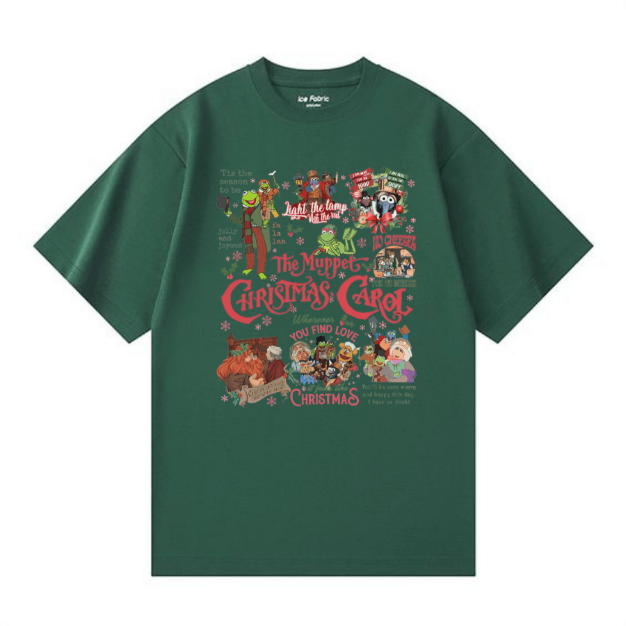 Funny Muppet Show, Vintage Christmas Movies Tee Shirt, Muppet Christmas Carol Shirt - Hiyatee