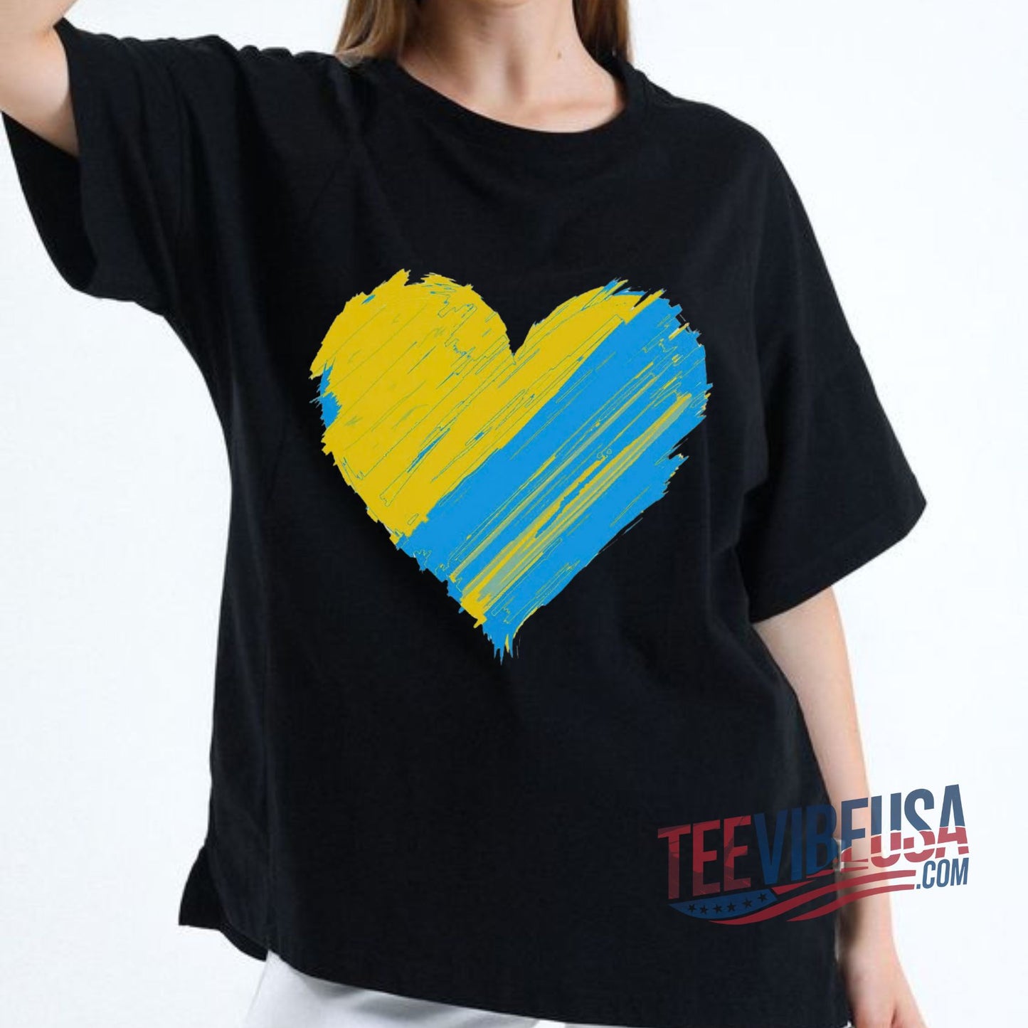 My Heart With Ukraine T-Shirt – Stand for Peace & Freedom!