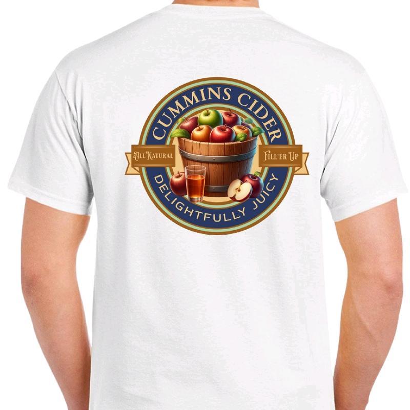 Cummins Cider - men's funny T-shirt- Menswear