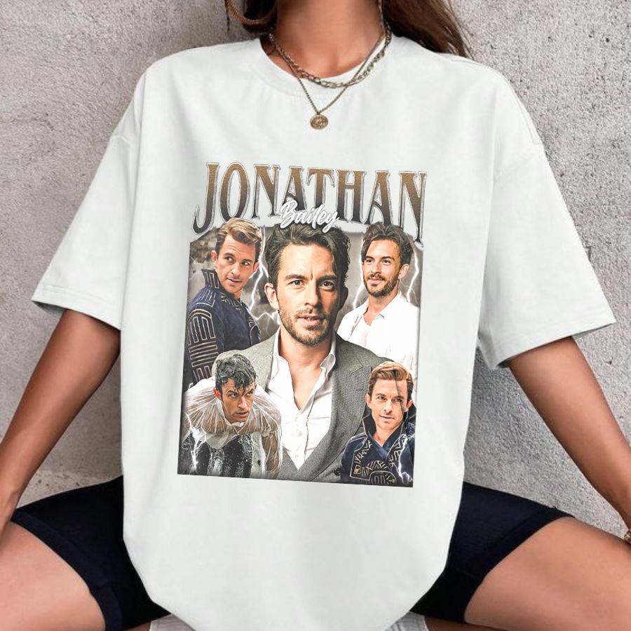 Limited Jonathan Bailey T-Shirt, Gift For Woman and Man Unisex T-Shirt