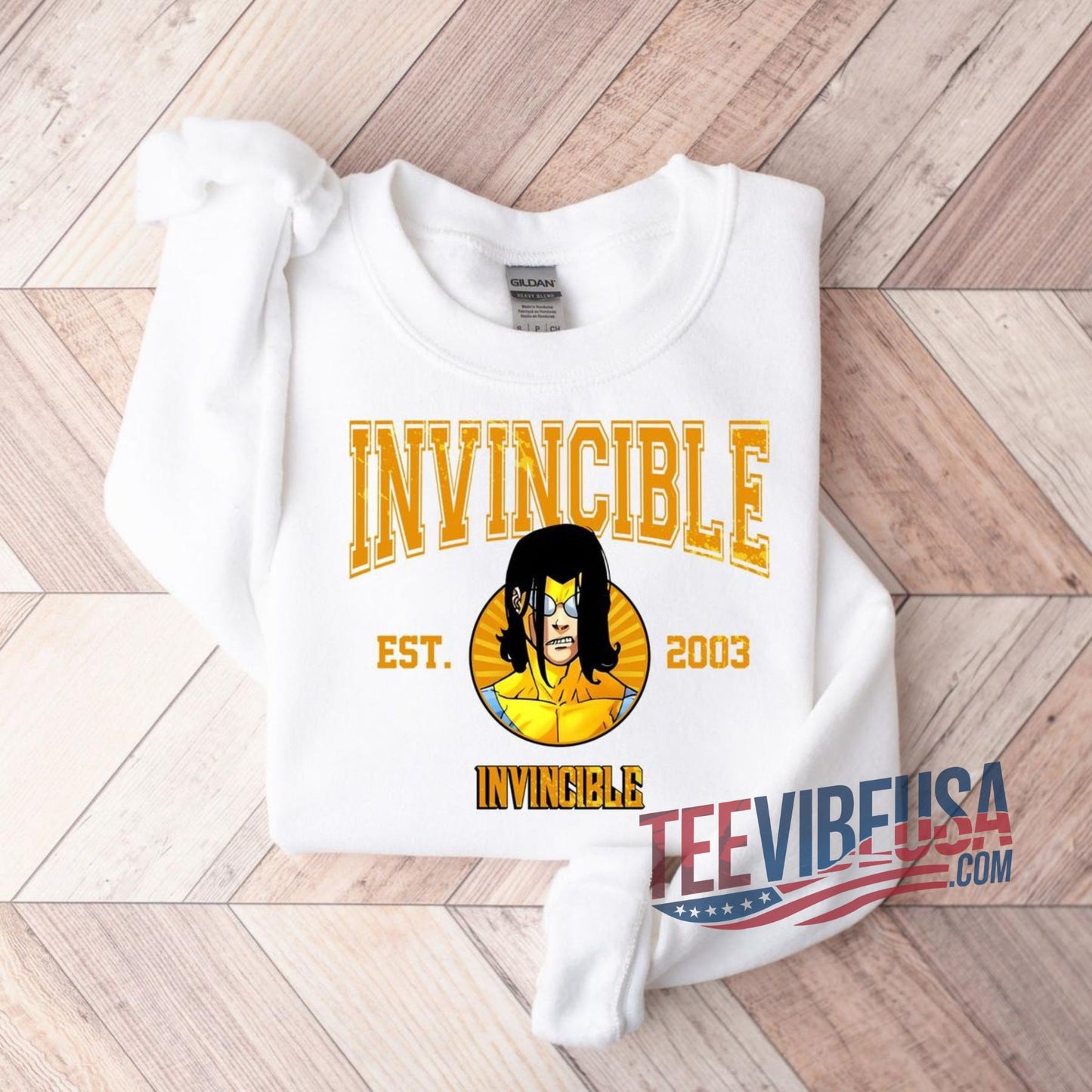 Invincible "Somewhere Else" Characters Sweatshirt – Official Comic-Inspired Design