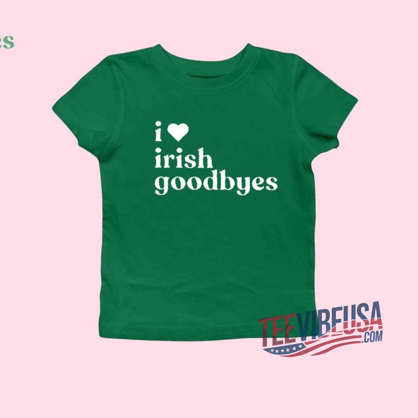 Kiss Me, I'm Irish! St. Patrick’s Day Baby Tee – Funny BORG Drinking Shirt