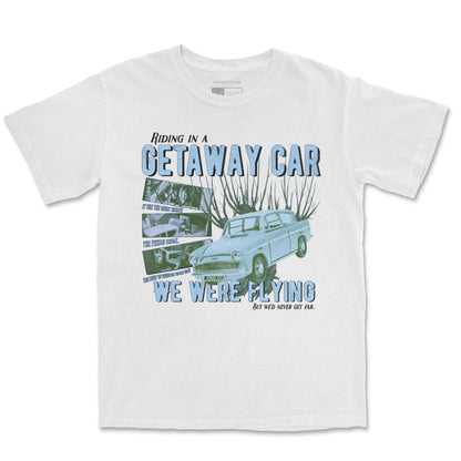 Getaway Car HPxTS Garment Dyed Tee- Hiyatee