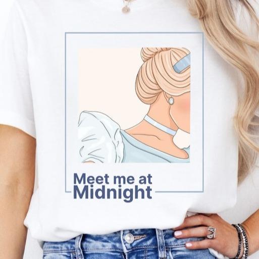 Midnights Cinderella Shirt – Fairytale-Inspired Graphic Tee-Teevibeusa