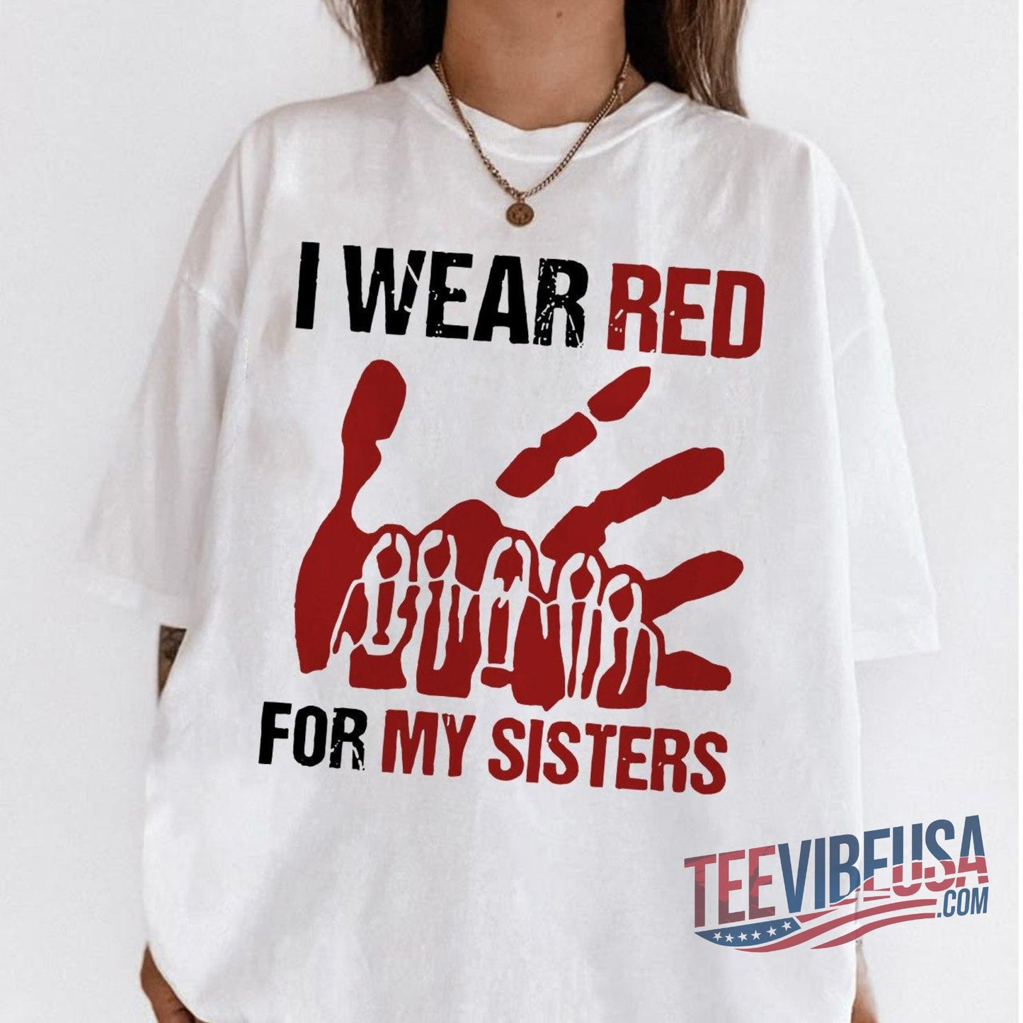 Missing & Murdered Indigenous Women Awareness Tee-Teevibeusa