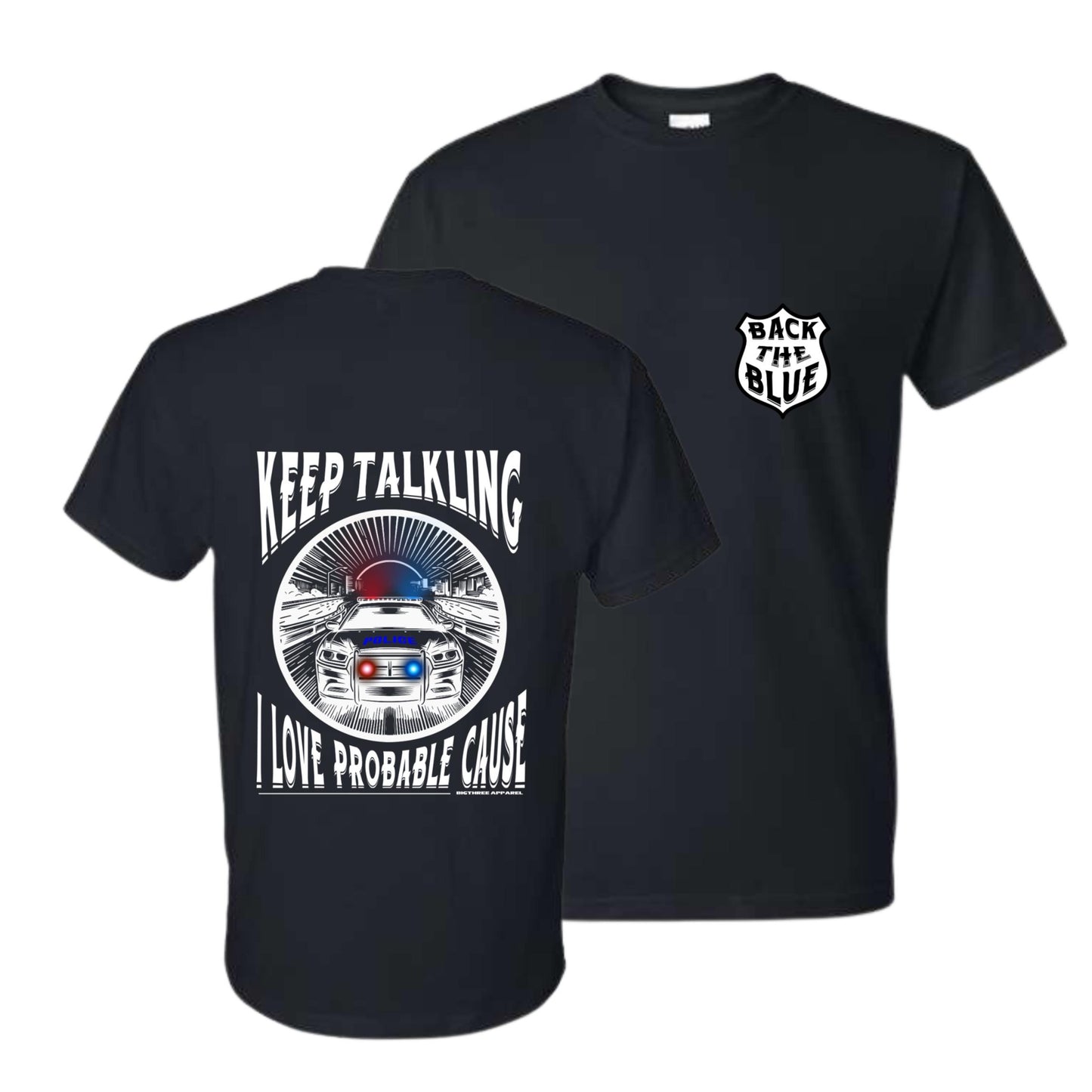 First Responder Graphic Tee – Support the Brave!