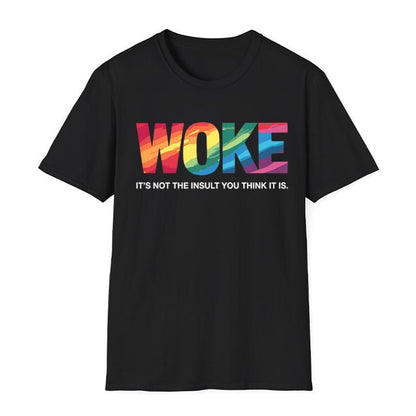 Woke T-Shirt – Equality & Human Rights Statement Tee-Teevibeusa