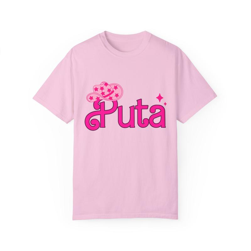 Pink Puta Club Unisex T-shirt, Pink Graphic Tee, Funny Spanish Shirt, Sarcastic Tshirt, Trendy Cotton Top