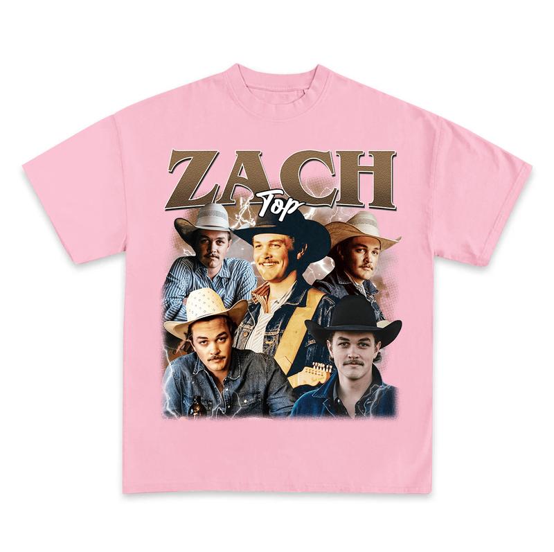 Zachh Top Shirt, Country Music Concert Outfit, Tour Merch, Concert Clothing, Unisex Tshirt