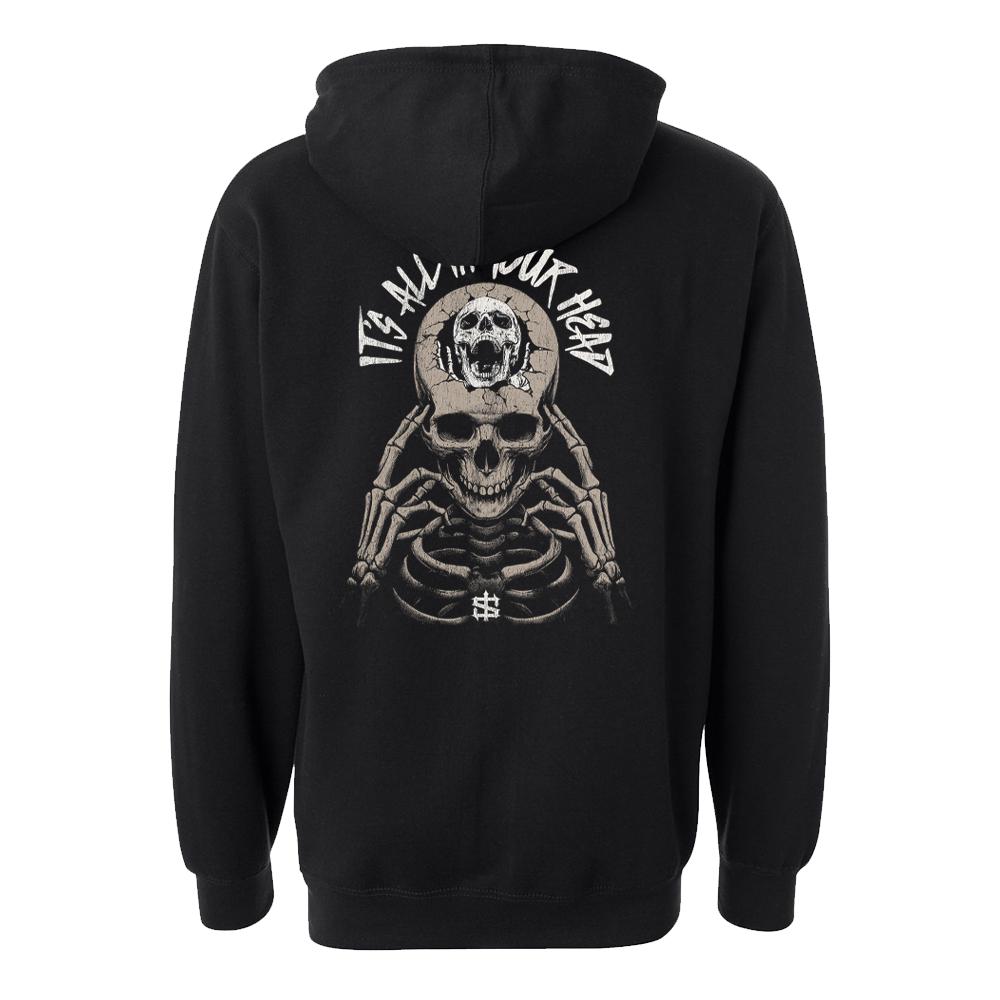 Men's All in Your Head Hoodie - Cotton Fleece Pullover