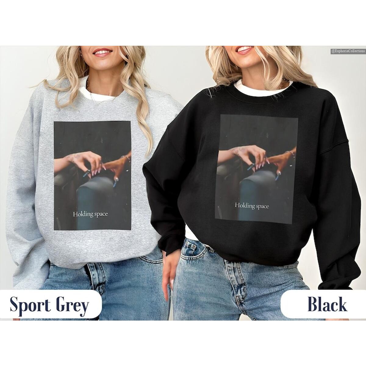 Wicked Holding Space Changed For Good Sweatshirt, #Ariana #Cynthia #Glinda Finger Hold Defy Gravity, Musical movie Broadway, Global Trending Outfits