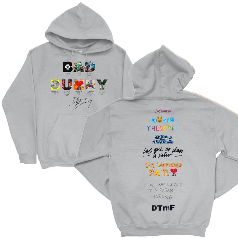 Bad Bunny Words Album 2 Sides Hoodie