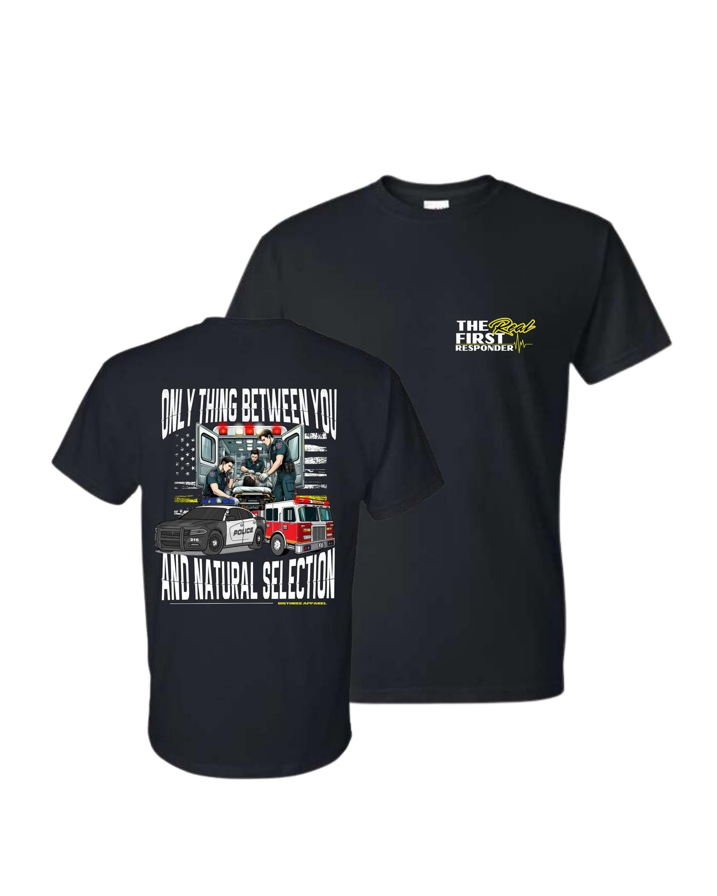 First Responder Graphic Tee – Support the Brave!