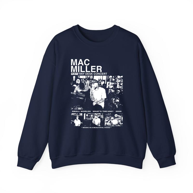 Mac Miller Tiny Desk Sweatshirt, Mac Miller Forever, I Miss Mac Miller, Gift For Fan