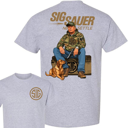 Sig Sauer Trump Hunting Graphic Tee – Classic Fit, Patriotic Style