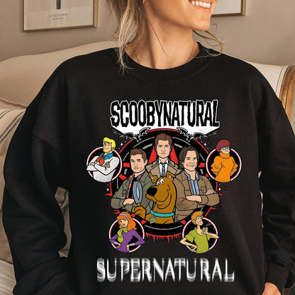 Sc0obynattural Shirt, Supenattural Shirt, Christmas Sc0oby D0o Shirt, Funny Christmas Shirt, Gift For Lovers