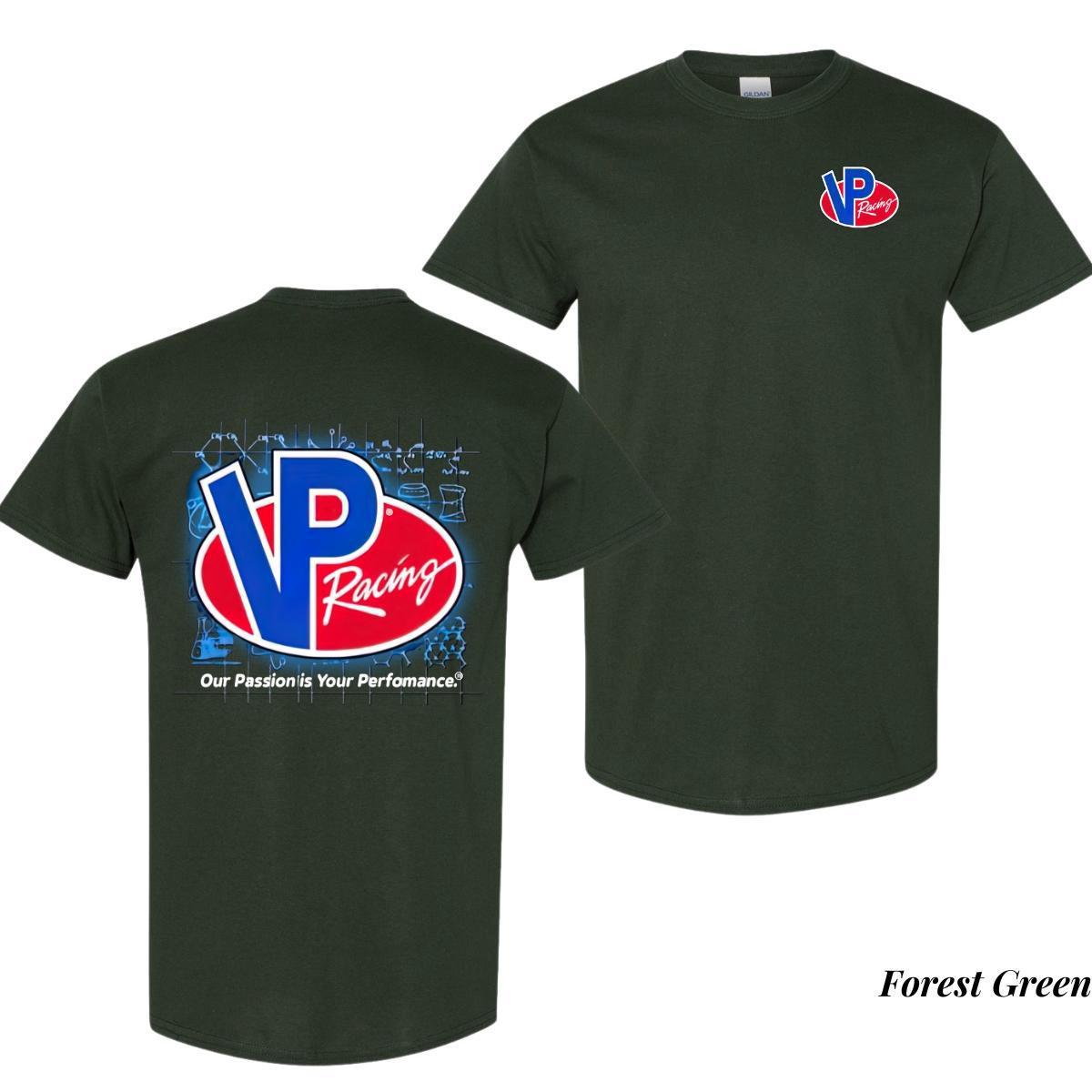 VP Racing Blueprint Tee – High-Performance Racing Car Shirt for Everyday Comfort!