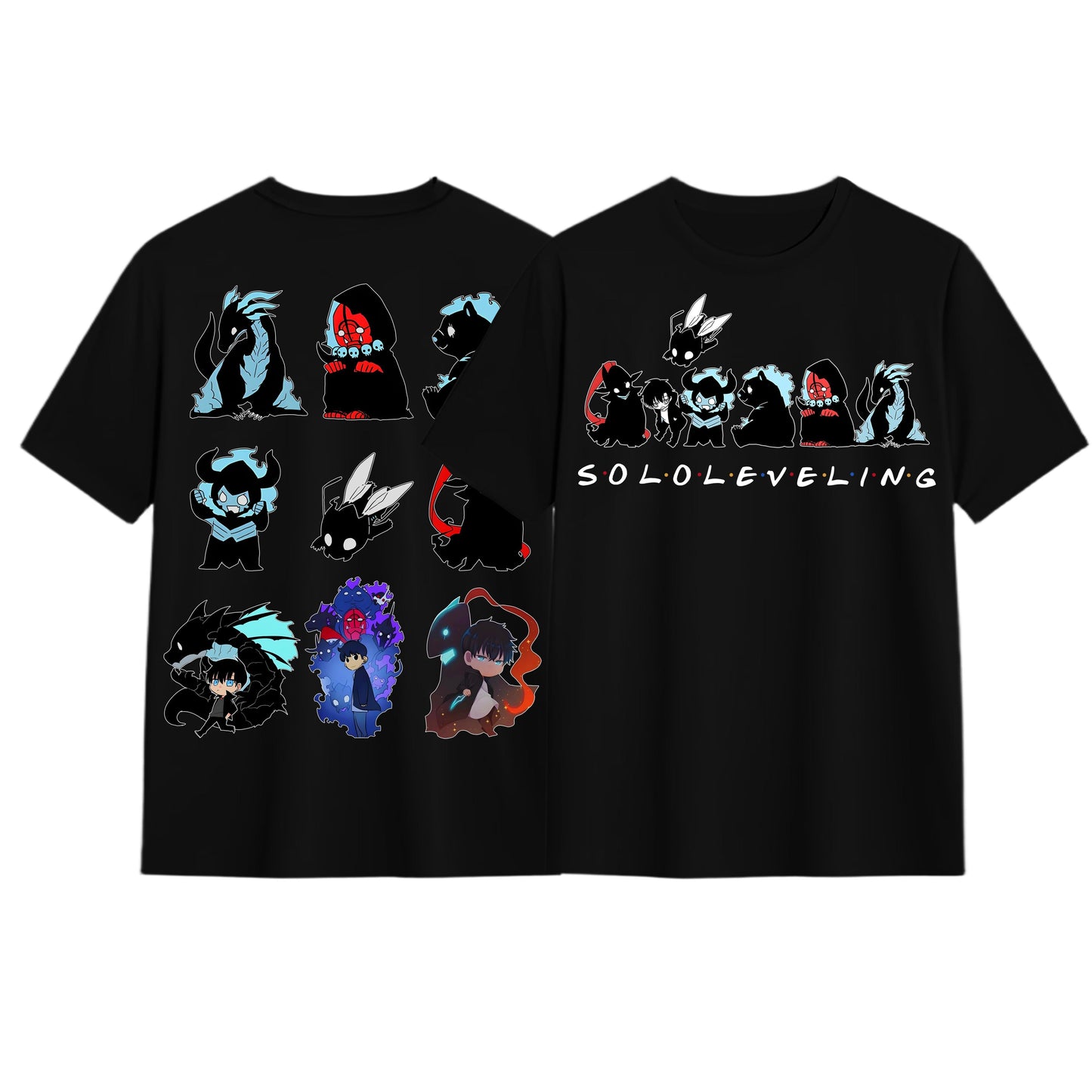 Solo Levelingg TShirt - Sungjinn Woo Character Tee - Anime Vintage Special Unisex - Graphic Anime Tee - Manga Shirt - Unisex 2024