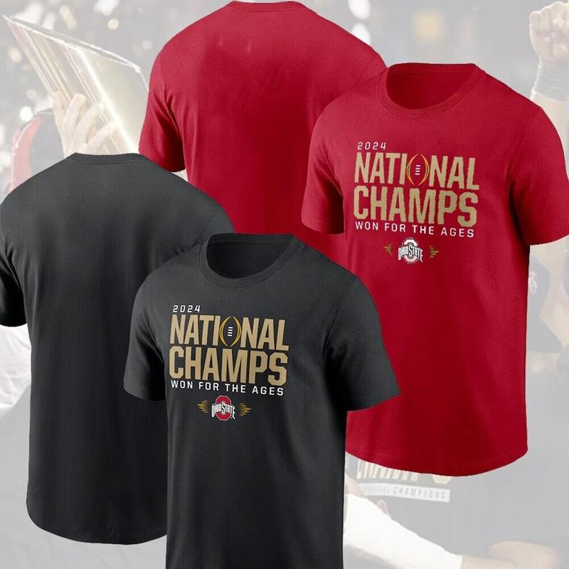 Ohio State Buckeyes National Champions 2024 Football Tshirt, Football , National Championship Shirt, Sports