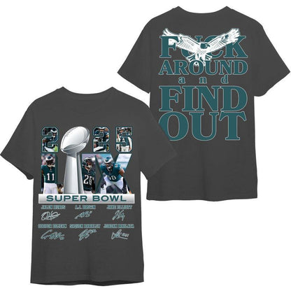 Philadelphia Eagles Super Bowl LIX 2025 T-Shirt