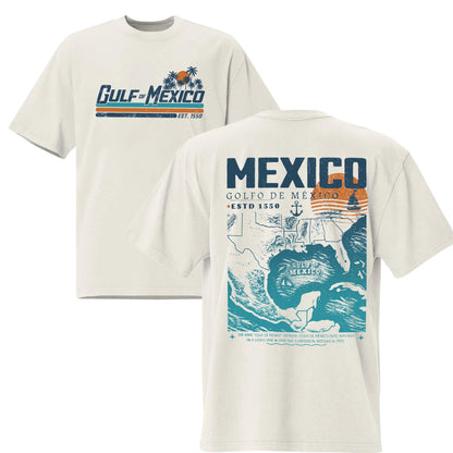 Gulf of Mexico 2-Sided Shirt – Retro Coastal Tee for Beach Lovers!