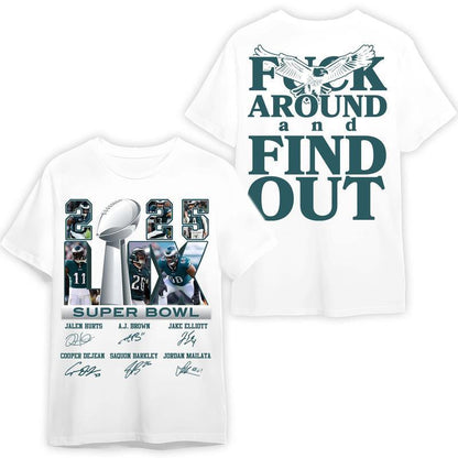 Philadelphia Eagles Super Bowl LIX 2025 T-Shirt