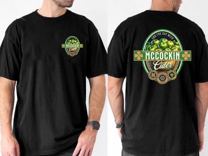 End the Day with McCo.ckin Cider 2-Sided TShirt – Bold, Fun, and Comfortable