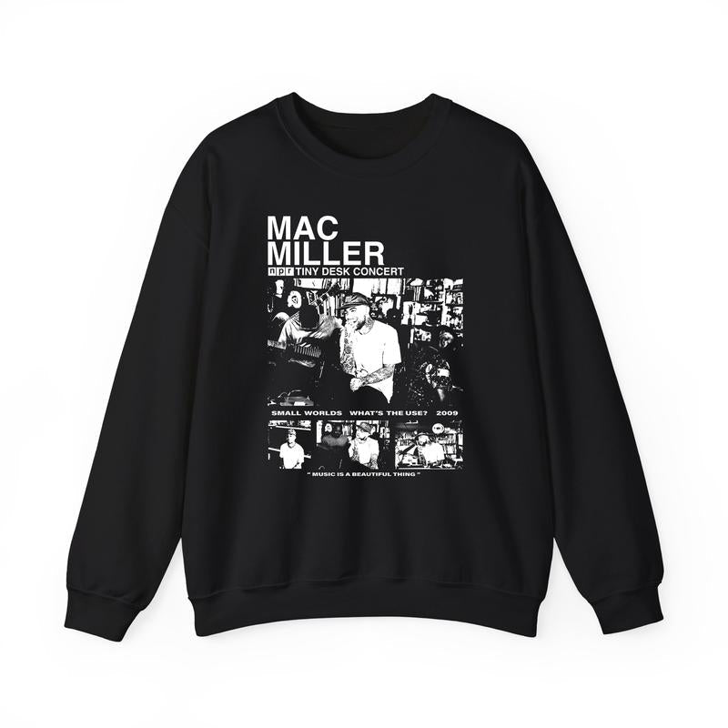 Mac Miller Tiny Desk Sweatshirt, Mac Miller Forever, I Miss Mac Miller, Gift For Fan