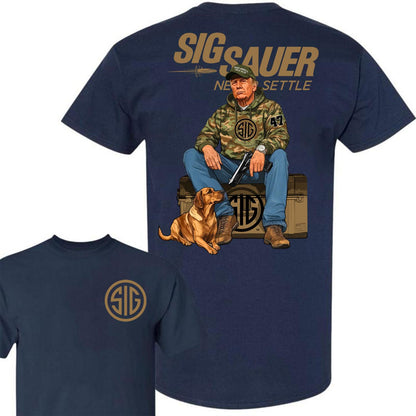 Sig Sauer Trump Hunting Graphic Tee – Classic Fit, Patriotic Style