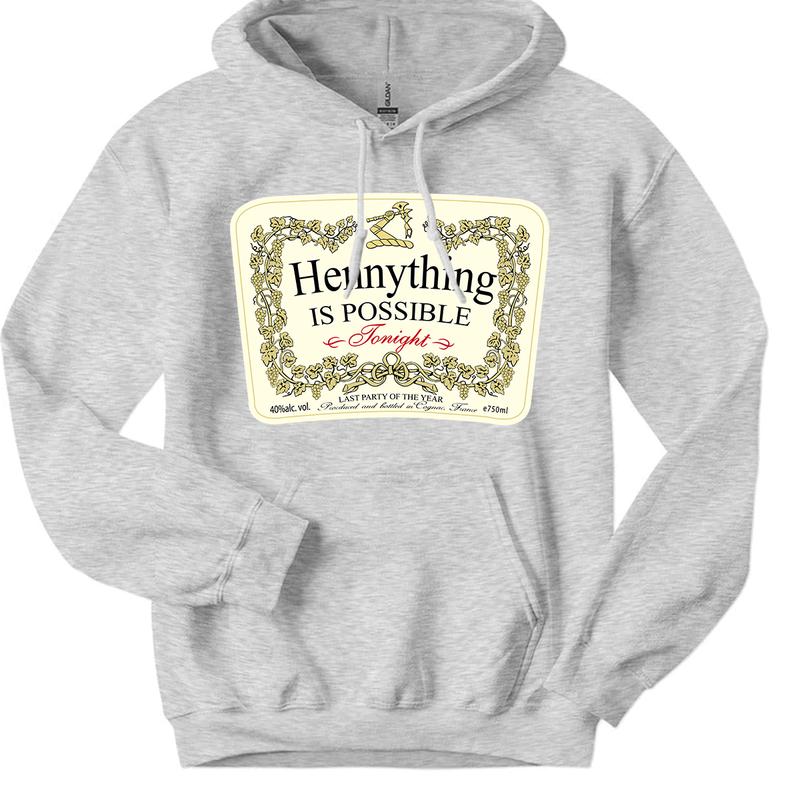 Hennything is Possible Hoodie Unisex Fabric Classic Full Size