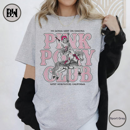 Chappell Roan T-Shirt – Comfort Colors Fan Tee, Pink Pony Club Merch Gift