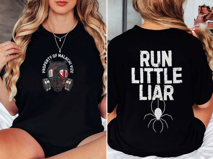 Officially Licensed Leigh Rivers Little Liar Little Stranger Malachi Vize Dark Romance T-Shirt – Book Lover’s Dream