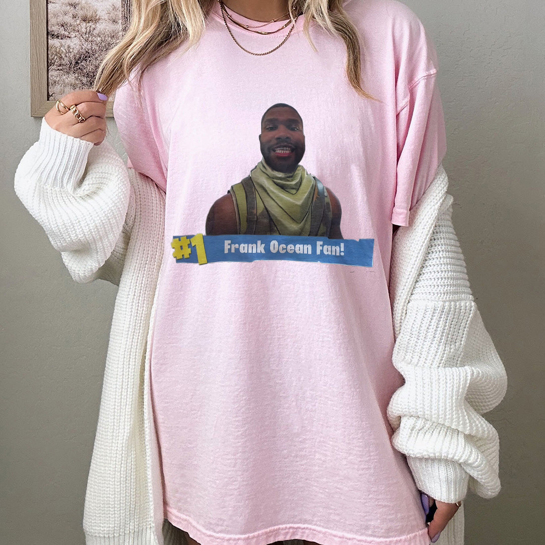 Frank Ocean Fan T-Shirt – Funny Graphic Tee, Meme-Inspired Shirt for Music Lovers, Unisex Casual Cotton Shirt